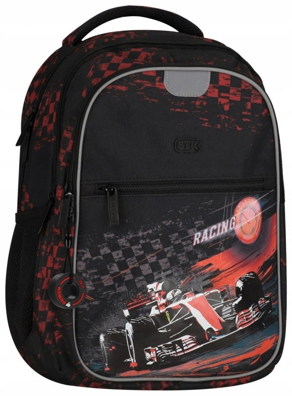SCHOOL BACKPACK RACING STK-15 PB 1/12