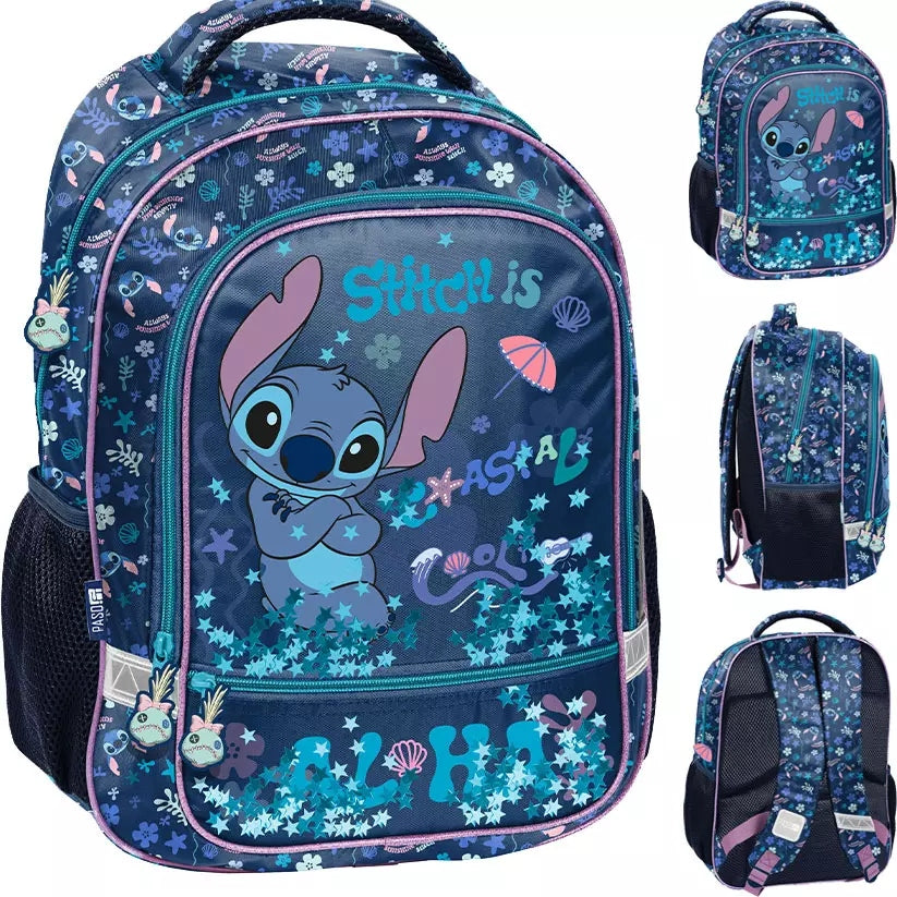 SCHOOL BACKPACK SATCHEL CLASS 1 3 LILO AND STITCH STICH FOR GIRLS
