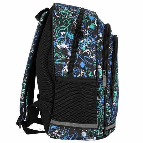 SCHOOL BACKPACK SATCHEL CLASS 1 3 SMILEY EMOTICONS Manufacturer code 550879