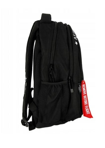 SCHOOL BACKPACK SATCHEL FOR BOY NASA YOUTH FOR SCHOOL BLACK 26 l Brand Starpak