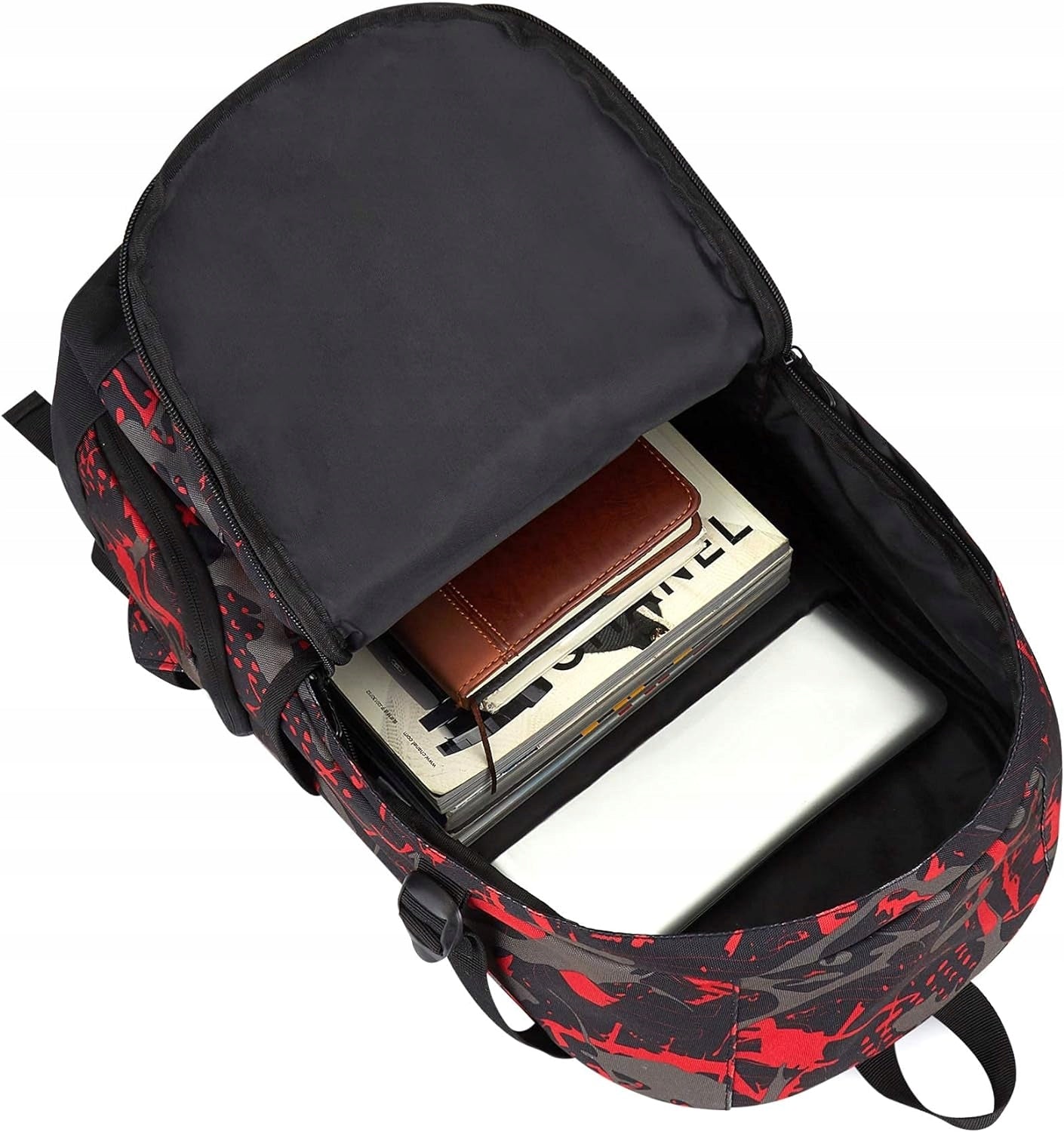 SCHOOL BACKPACK SATCHEL FOR BOY YOUTH MULTI-CHAMBER PENCIL CASE 1-3 Brand Himawari