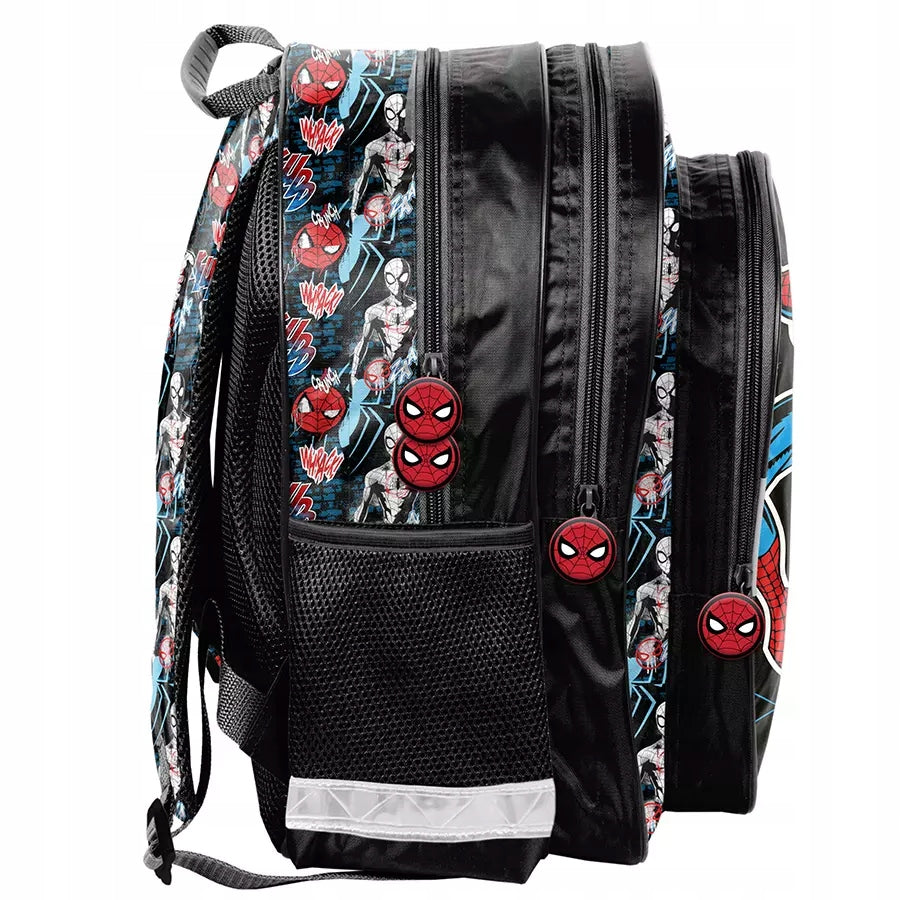 SCHOOL BACKPACK SATCHEL FOR BOYS CLASS 1 3 SPIDERMAN Brand Paso
