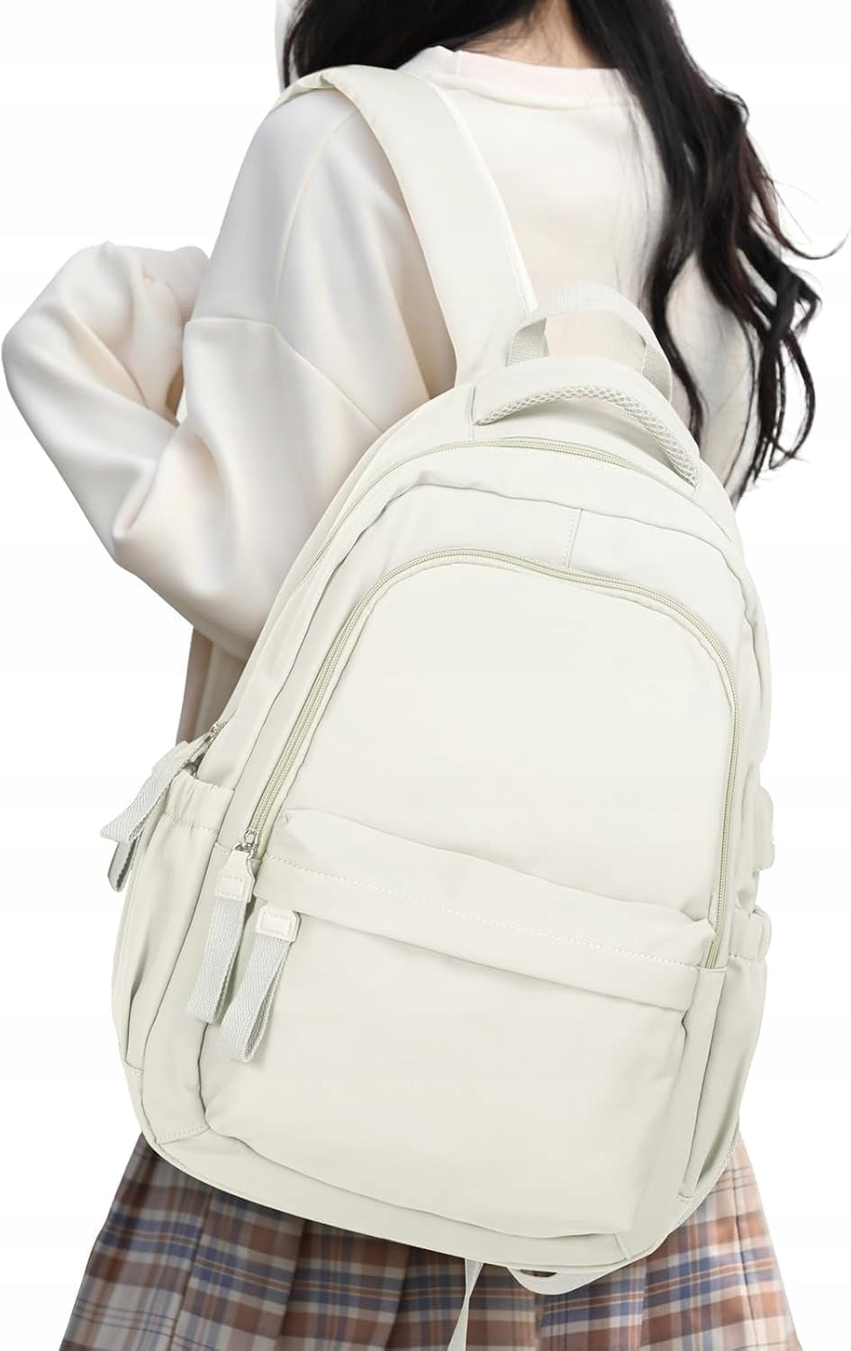 SCHOOL BACKPACK SATCHEL FOR CHILDREN TO SCHOOL A4 THREE-CHAMBER GREEN