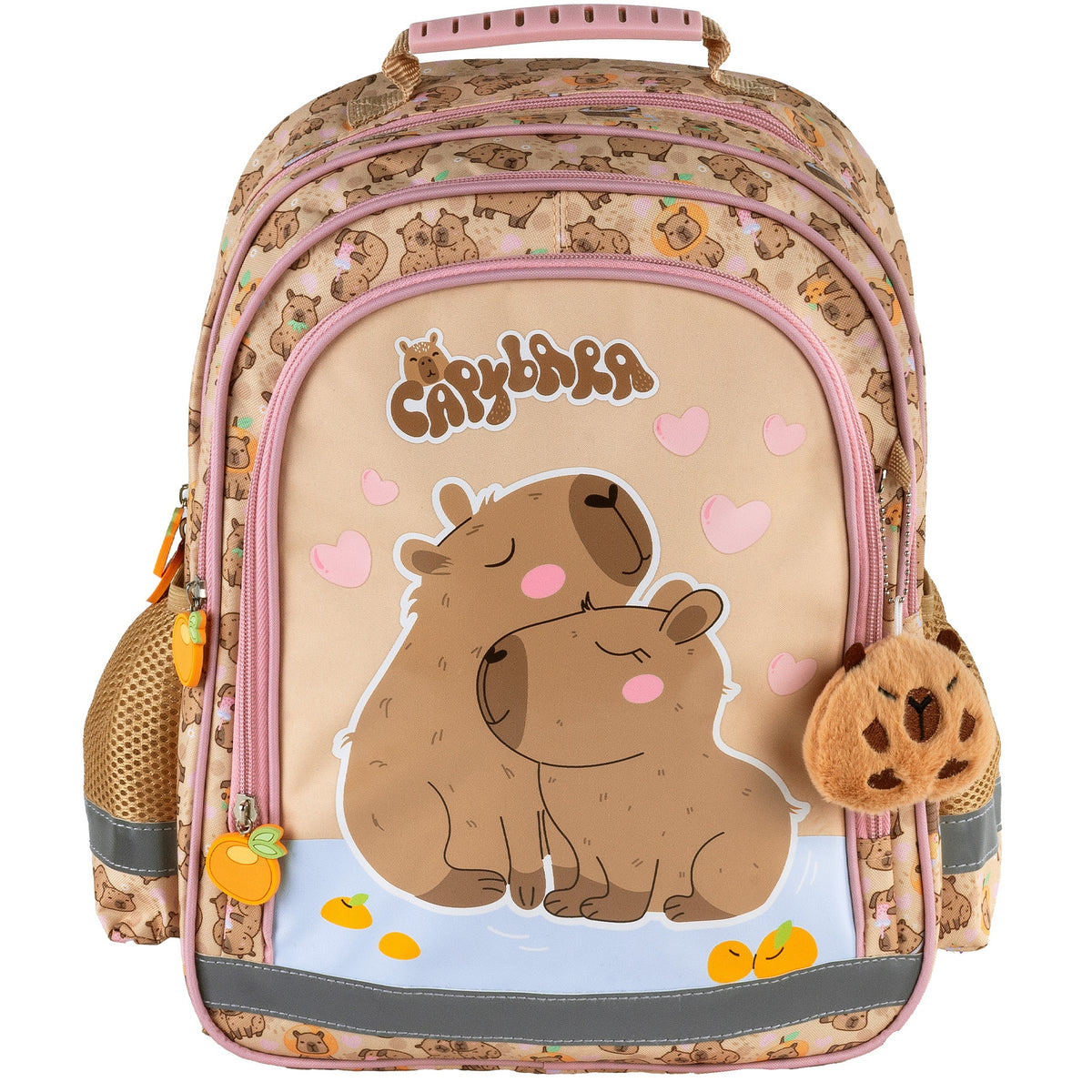 SCHOOL BACKPACK SATCHEL FOR GIRLS CAPYBARA