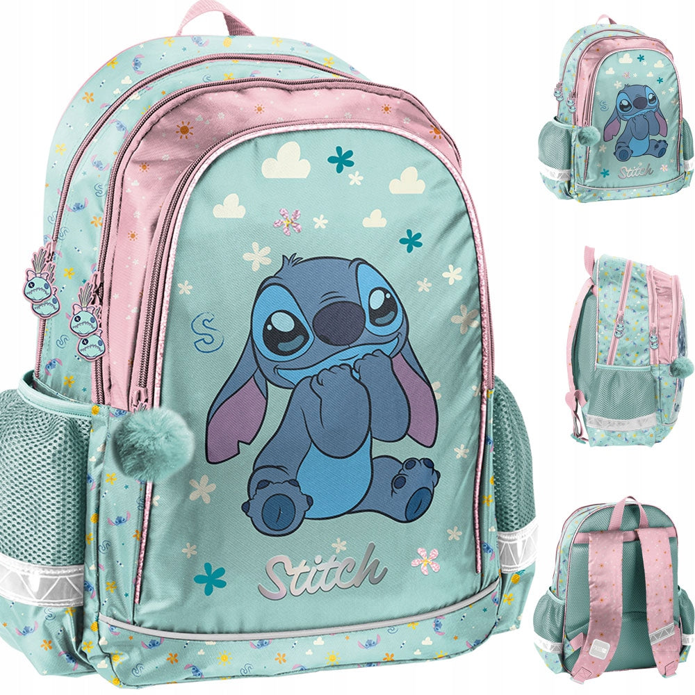 SCHOOL BACKPACK SATCHEL FOR GIRLS LILO AND STITCH CLASS 1 3 MINT