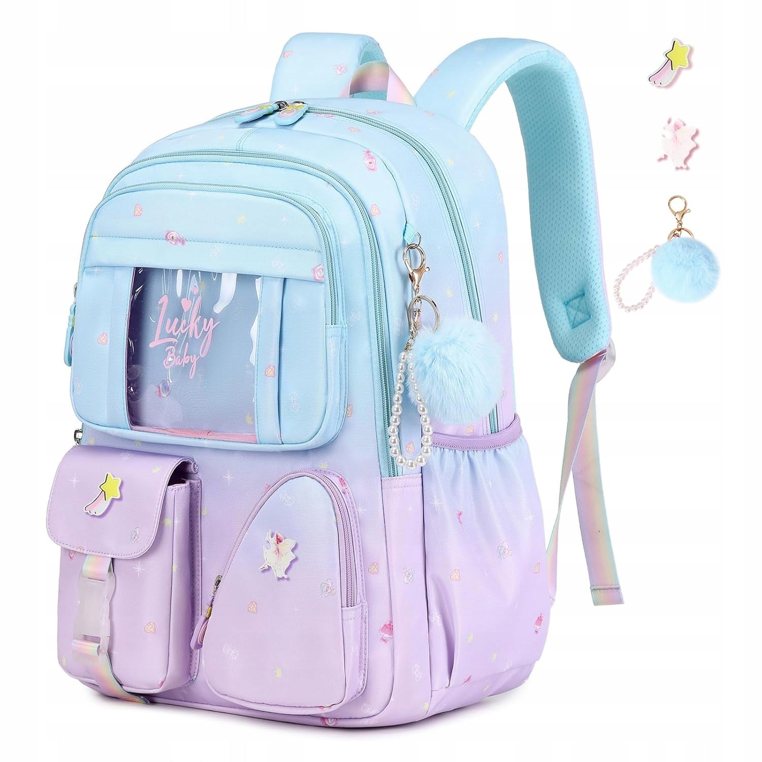 SCHOOL BACKPACK SATCHEL FOR GIRLS YOUTH SET N9 FOR SCHOOL