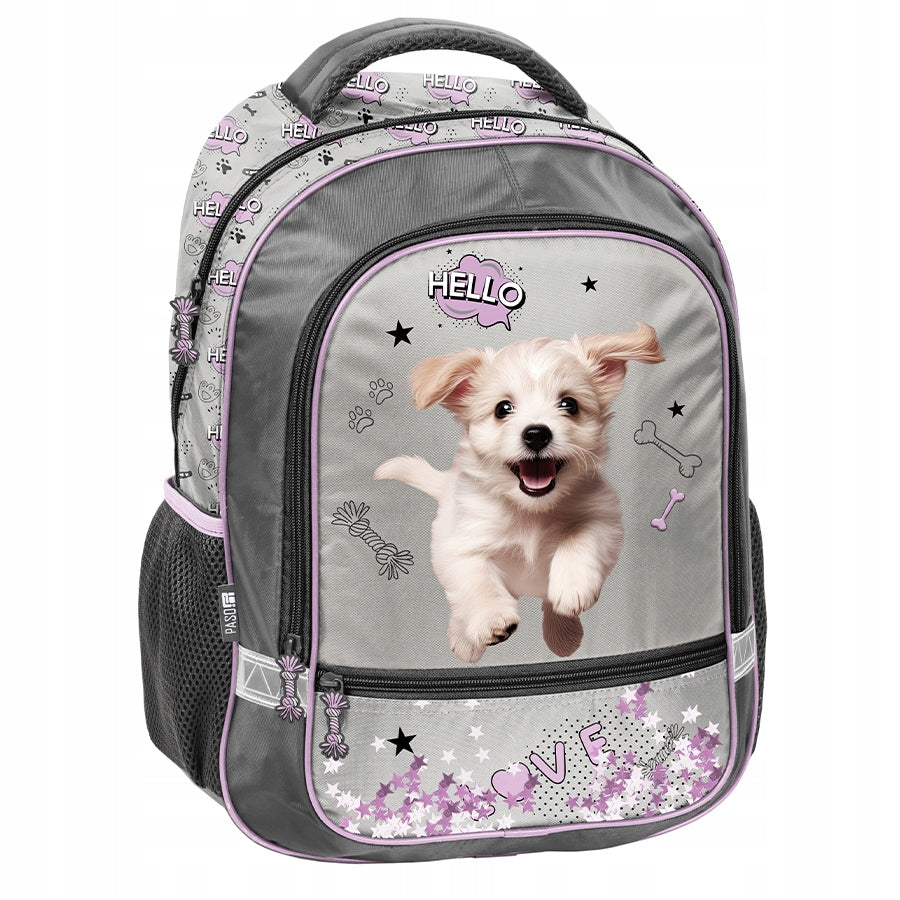SCHOOL BACKPACK SATCHEL PASO satchel DOG class 1-3 DOG