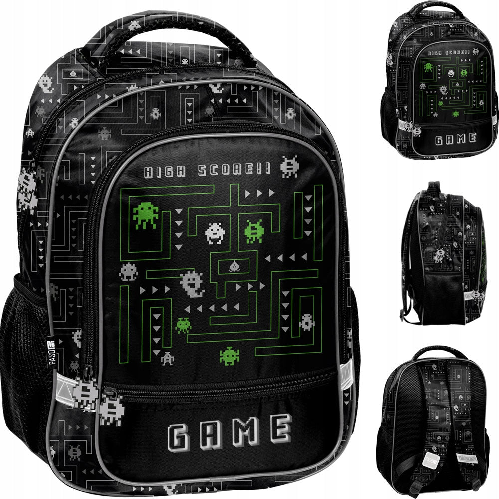 SCHOOL BACKPACK SATCHEL PIXELS GAME FOR CLASS 1 3 FOR BOY