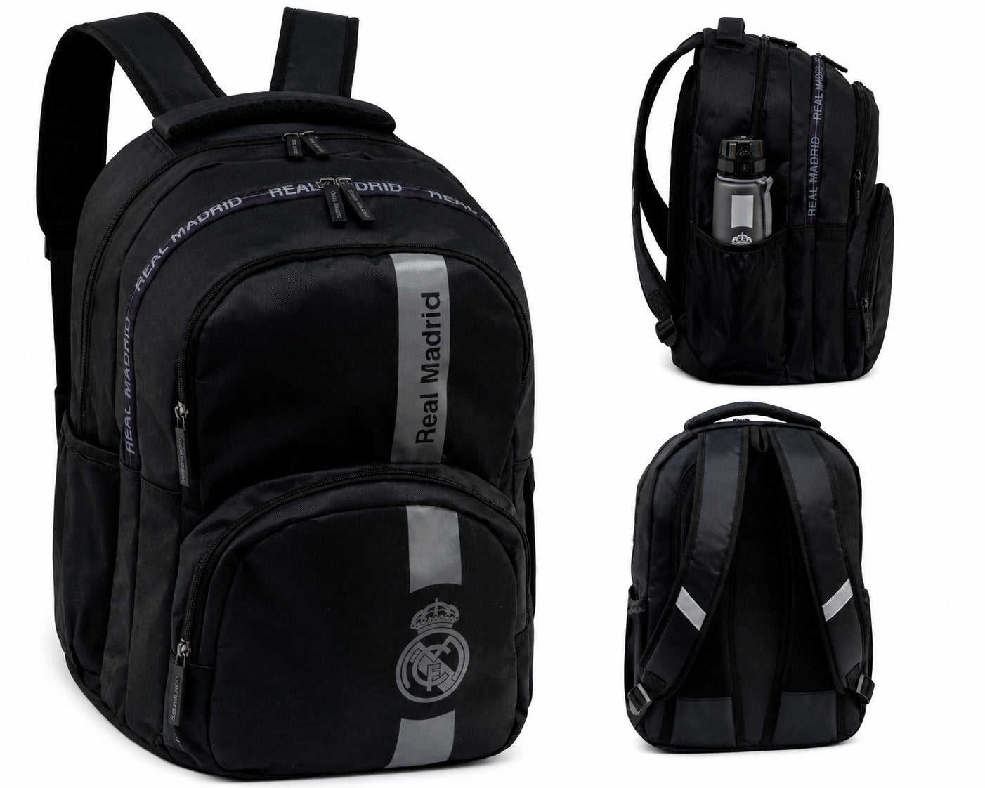 SCHOOL BACKPACK SATCHEL REAL MADRID FOOTBALL FOR BOY 1-3 SCHOOL Manufacturer code PLECAK SZKOLNY MŁODZIEŻOWY SPORTOWY