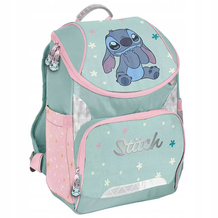 SCHOOL BACKPACK SATCHEL UP TO 1ST GRADE FOR GIRL LILO AND STITCH STICH Manufacturer code DS25FF-575