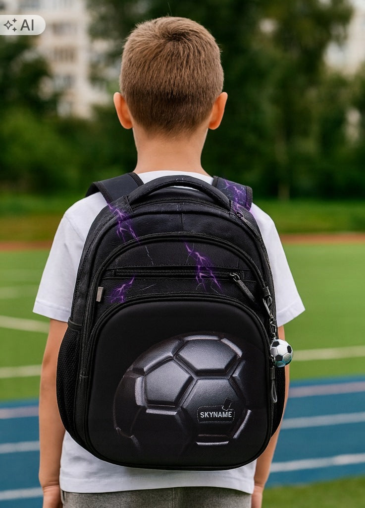 SCHOOL BACKPACK SATCHEL YOUTH ROOMY FOOTBALL FOR SCHOOL CLASS 1-3 Manufacturer code PLECAK23