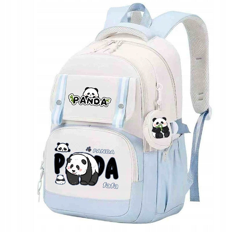 SCHOOL BACKPACK SATCHEL panda PATTERNS A4 LARGE COLORS PATTERNS STYLE Manufacturer code 126526