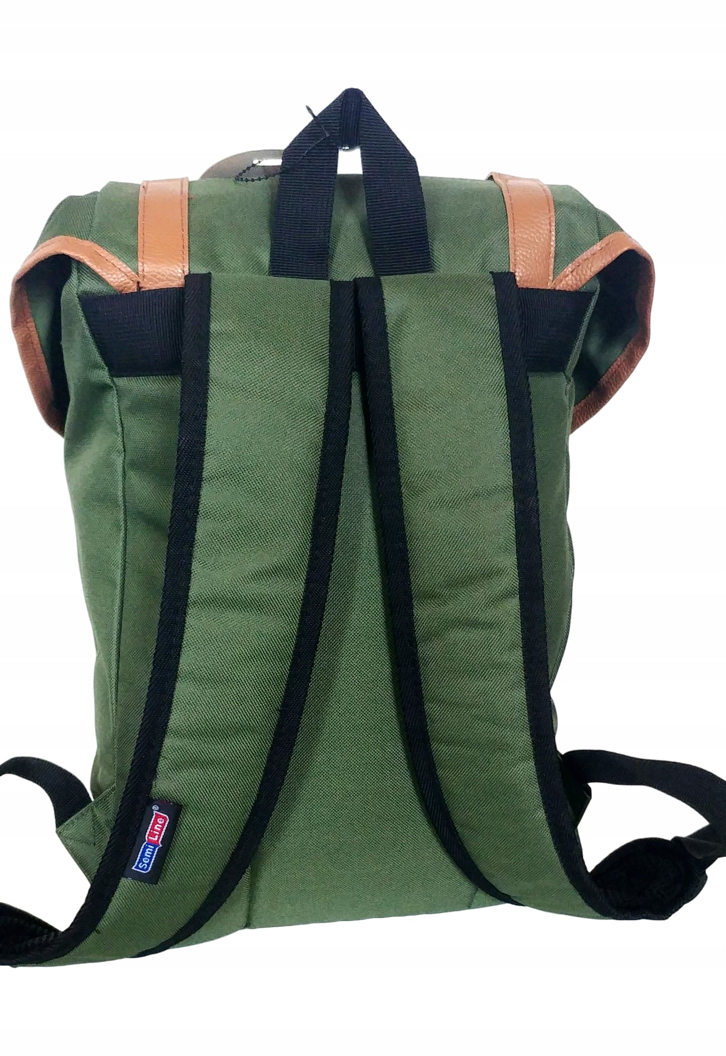 SCHOOL BACKPACK SEMI LINE VINTAGE green 45x34 EAN (GTIN) 5902845021354