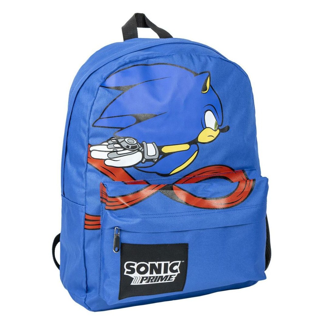 SCHOOL BACKPACK SINGLE COMPARTMENT SONIC LARGE ROOMY 42x32x12 cm Manufacturer code BajkowaStrefa.pl Plecak Sonic szkolny