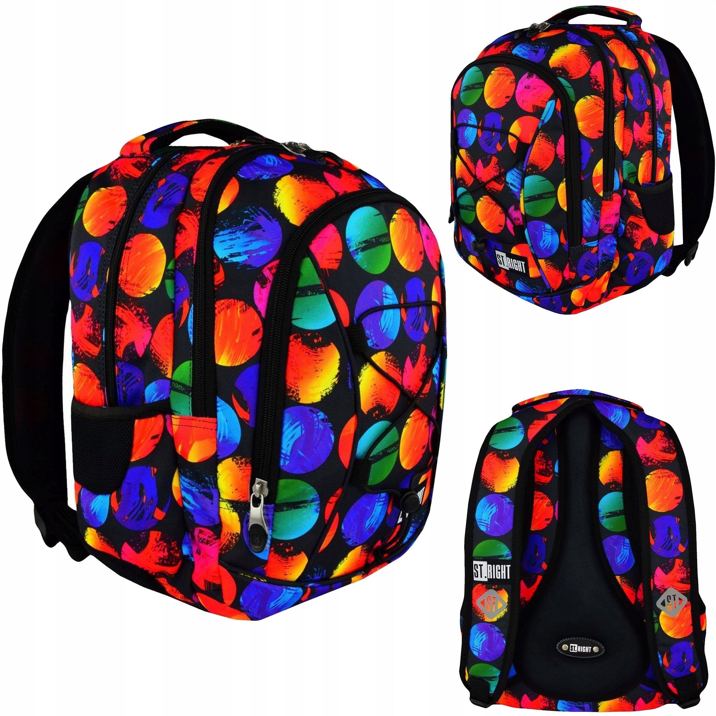 SCHOOL BACKPACK ST.RIGHT BP32 COLOURFUL 617638