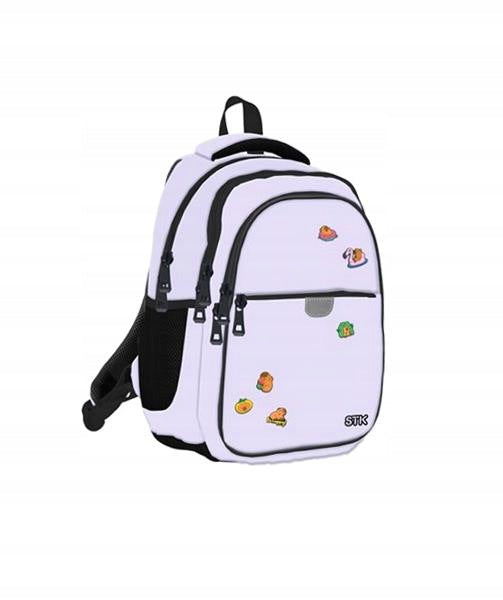 SCHOOL BACKPACK WITH CAPYBARA PINS