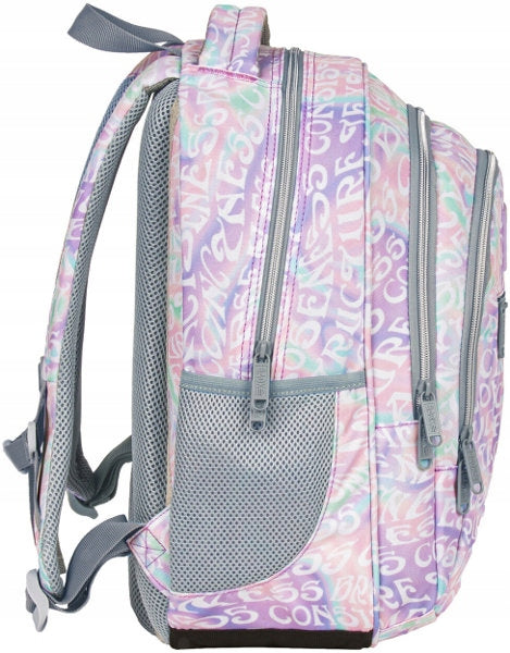 SCHOOL BACKPACK YOUTH BACKUP 26L O18 CREAM PASTEL INSCRIPTIONS EAN (GTIN) 5901130100927