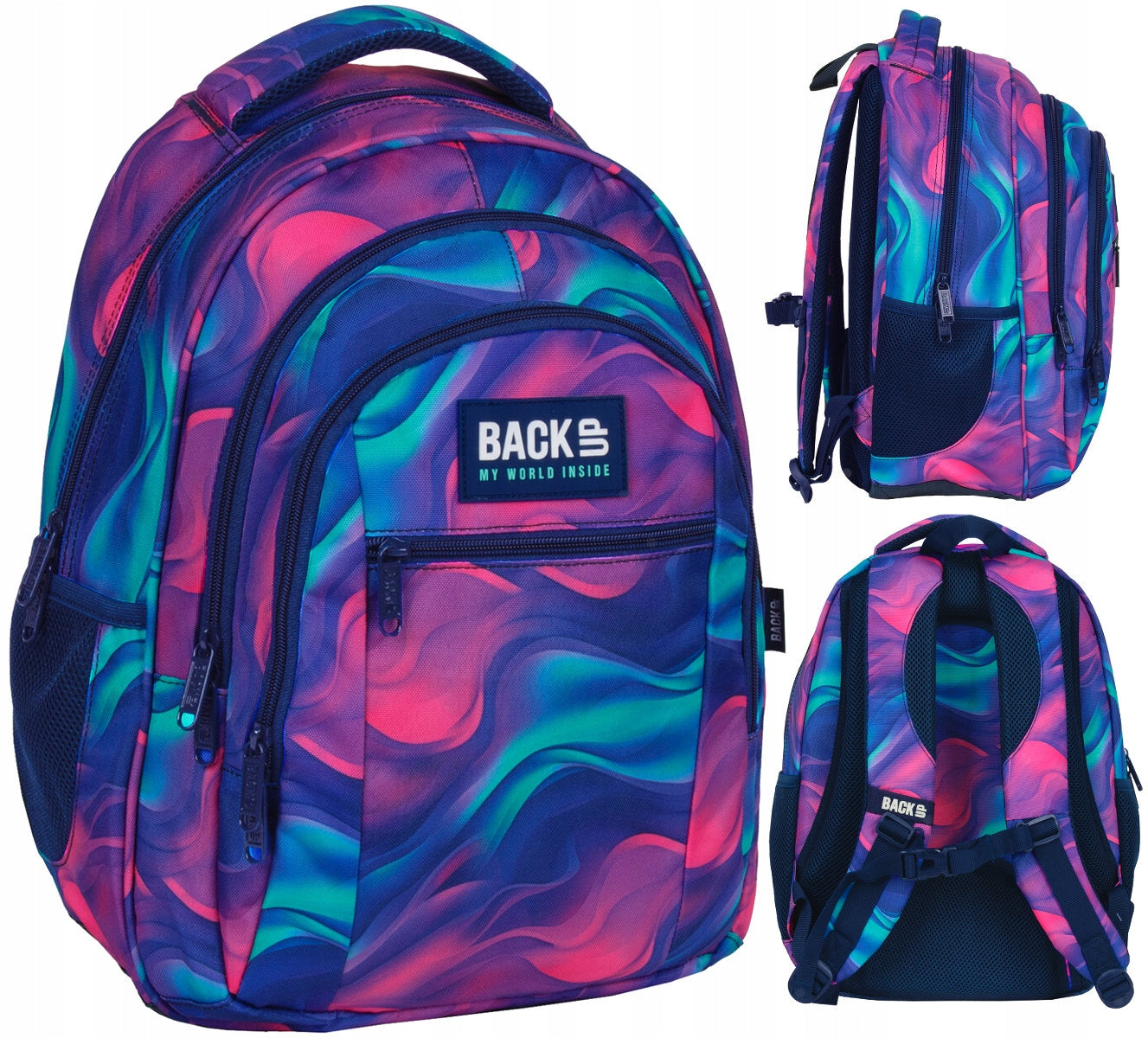 SCHOOL BACKPACK YOUTH BACKUP 26L O31 COLORFUL DREAM