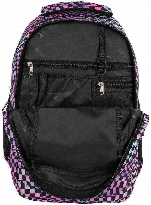SCHOOL BACKPACK YOUTH BACKUP CHESSBOARD COLORFUL GRILLE W20 Manufacturer code PLB7W20