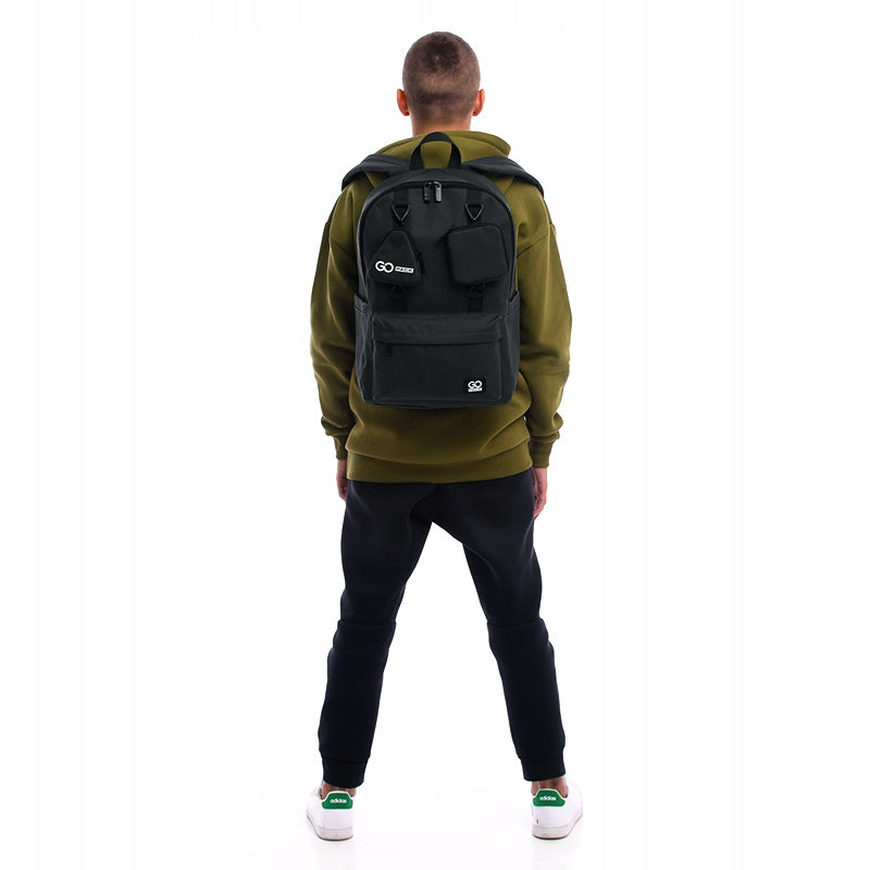 SCHOOL BACKPACK YOUTH BLACK PENDANTS WALLET GoPack EAN (GTIN) 4063276198709