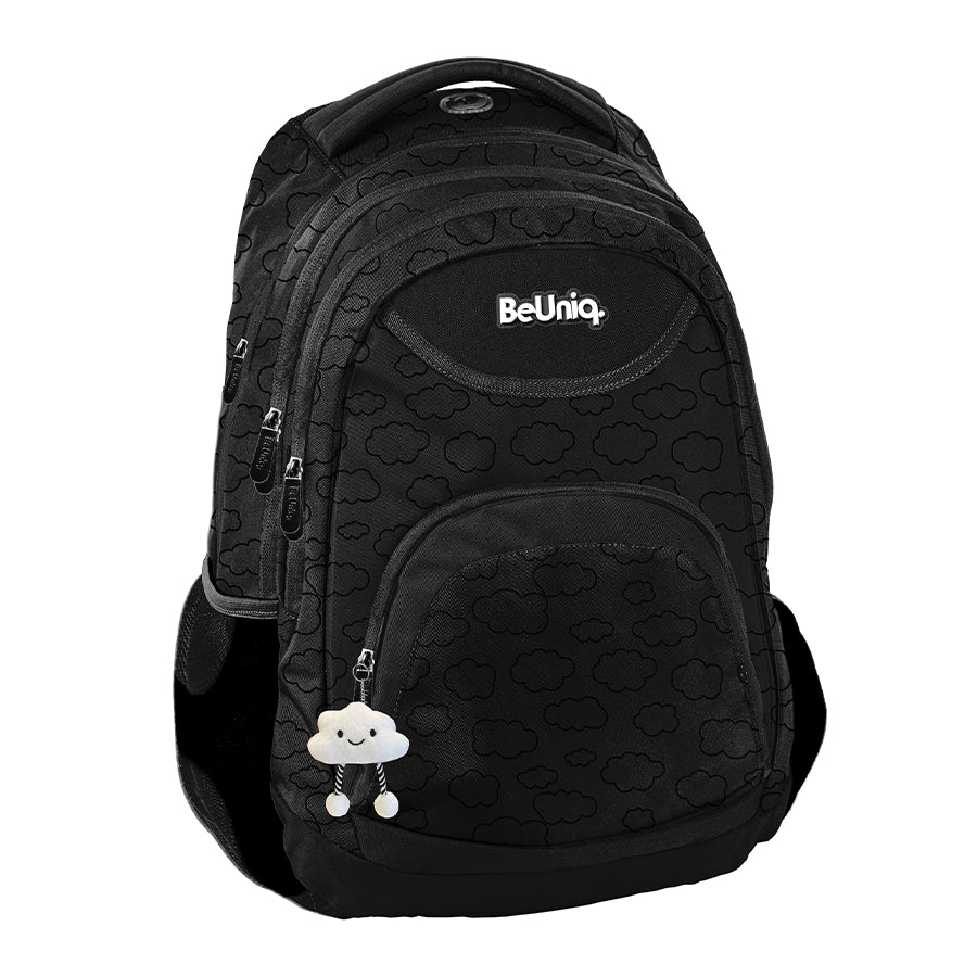SCHOOL BACKPACK YOUTH Cloud BLACK BeUniq