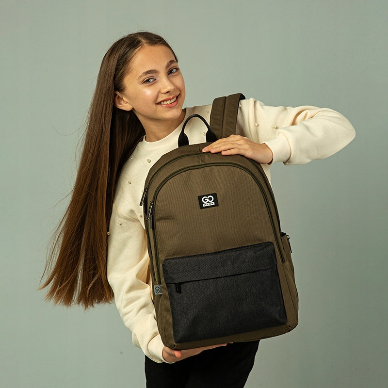 SCHOOL BACKPACK YOUTH GREEN ROOMY GoPack EAN (GTIN) 4063276114280