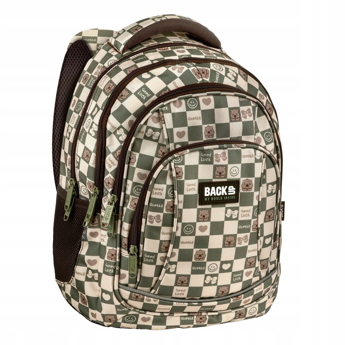 SCHOOL BACKPACK YOUTH GRILLE CUTE 26L 3 COMPARTMENTS BACK UP