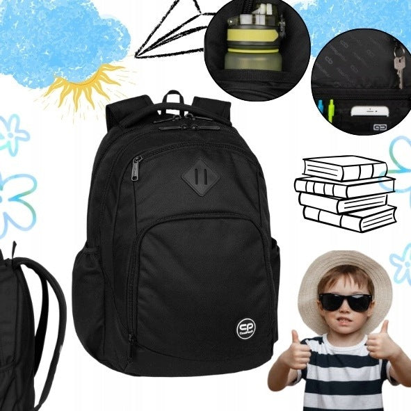 SCHOOL BACKPACK YOUTH MULTI-CHAMBER COOL UNISEX URBAN LARGE URBAN
