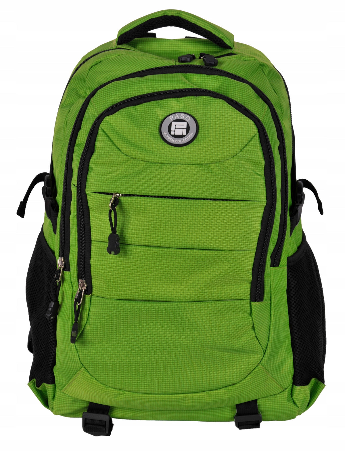 SCHOOL BACKPACK YOUTH PASO WATERPROOF roomy GREEN hiking