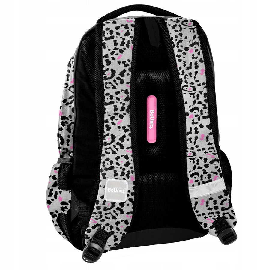 SCHOOL BACKPACK YOUTH SATCHEL BLACK EMOTICONS EMOTIONS SMILEY Brand BeUniq