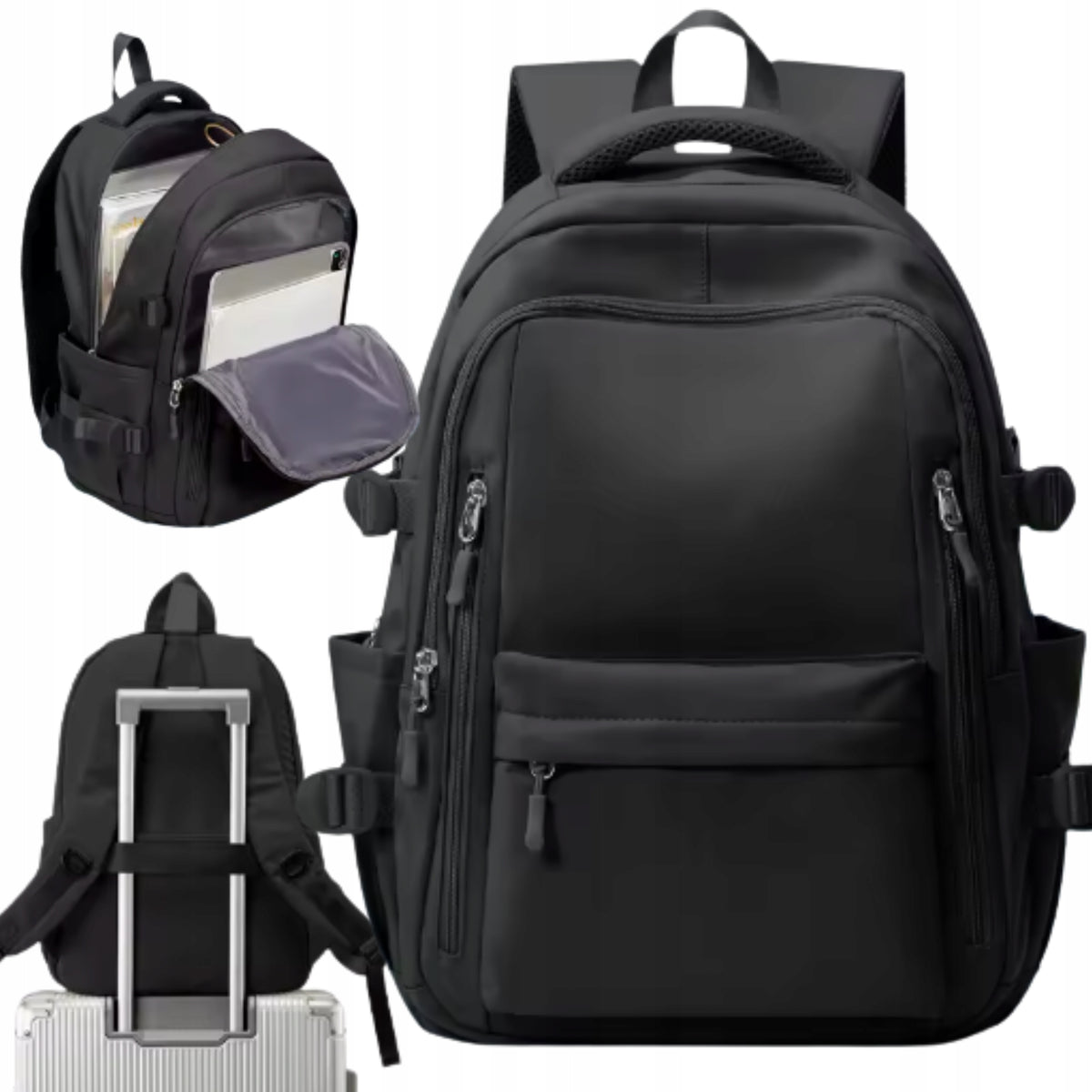 SCHOOL BACKPACK YOUTH SATCHEL CAPACIOUS MULTI-CHAMBER FOR SCHOOL KL 1-3