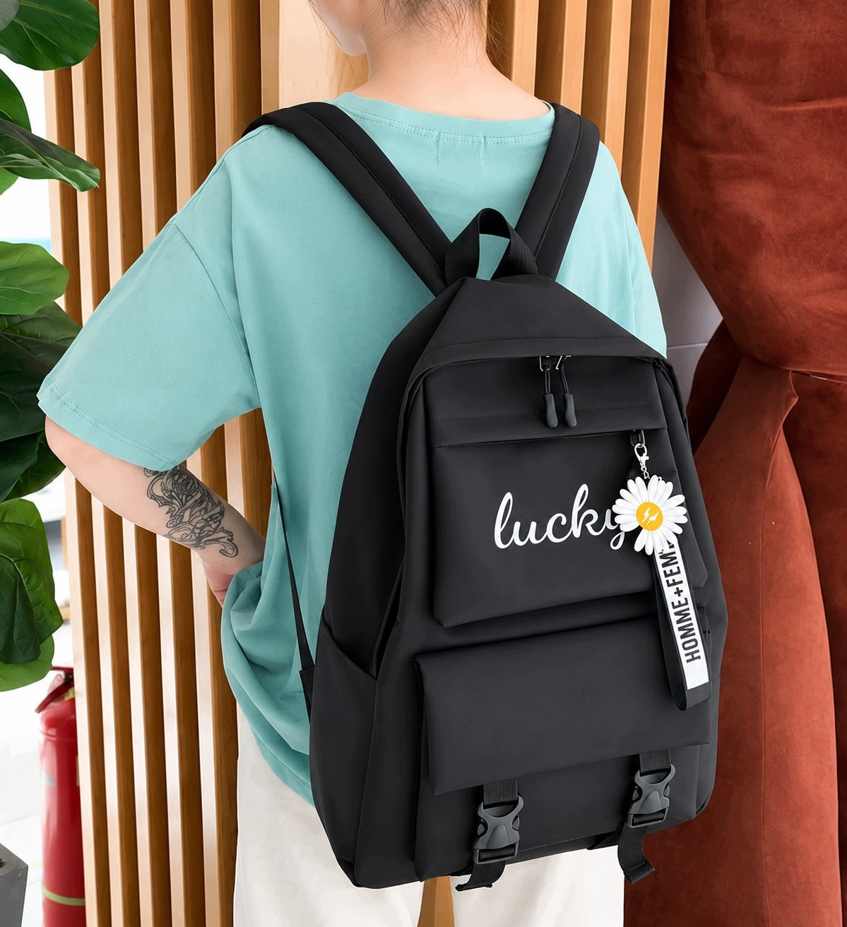SCHOOL BACKPACK YOUTH SATCHEL FOR GIRLS LARGE SET FOR SCHOOL Brand no brand