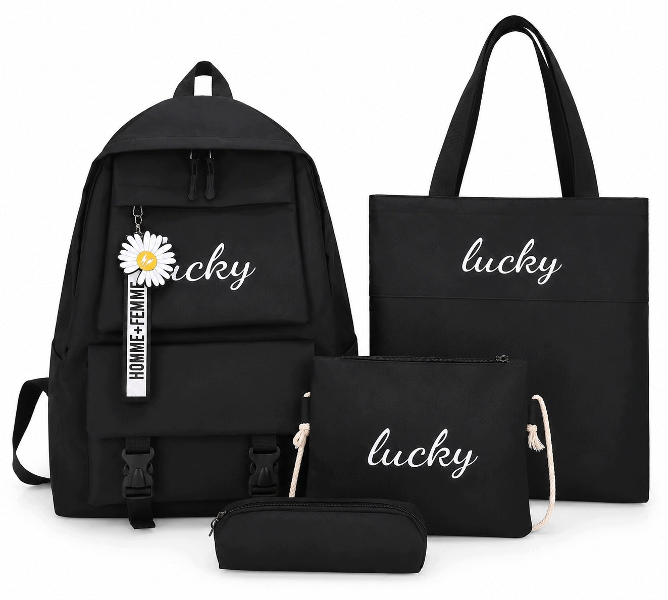 SCHOOL BACKPACK YOUTH SATCHEL FOR GIRLS LARGE SET FOR SCHOOL