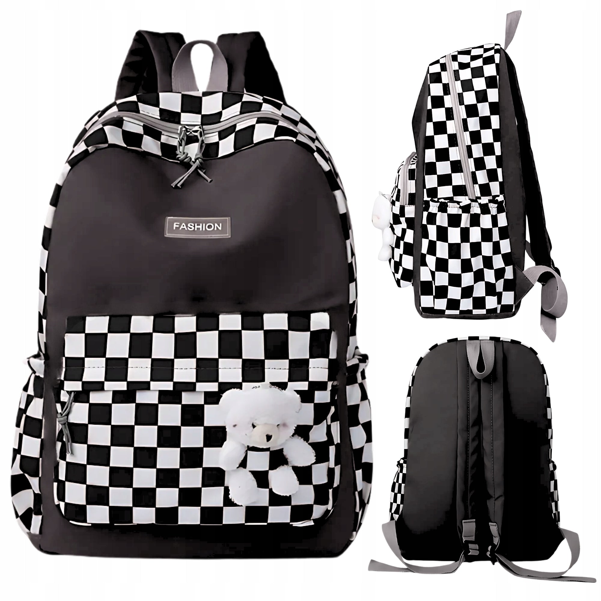 SCHOOL BACKPACK YOUTH SATCHEL ROOMY LARGE BLACK FOR SCHOOL CLASS 4-6 Manufacturer code PLECAK3