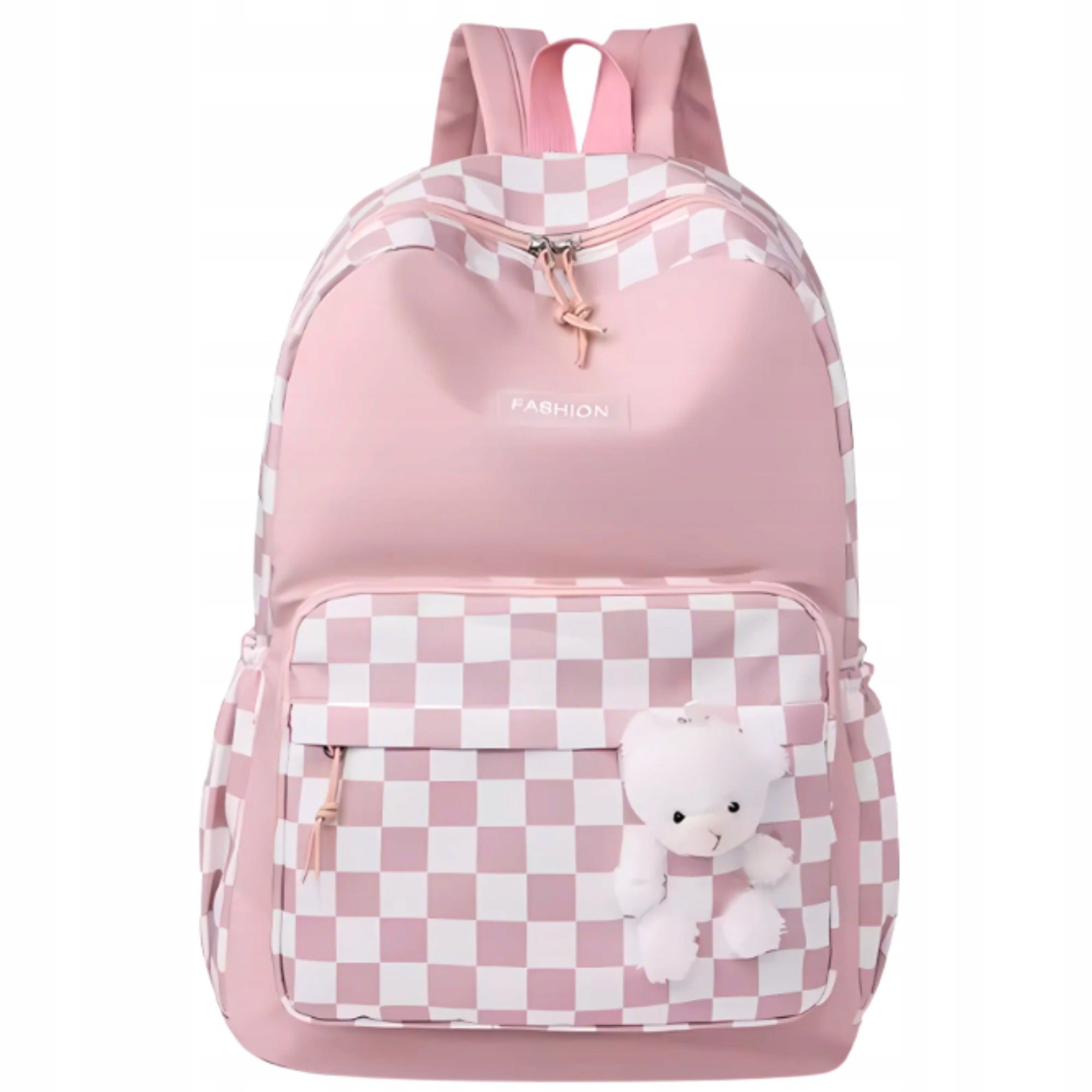 SCHOOL BACKPACK YOUTH SATCHEL ROOMY LARGE PINK FOR SCHOOL CLASS 4-6