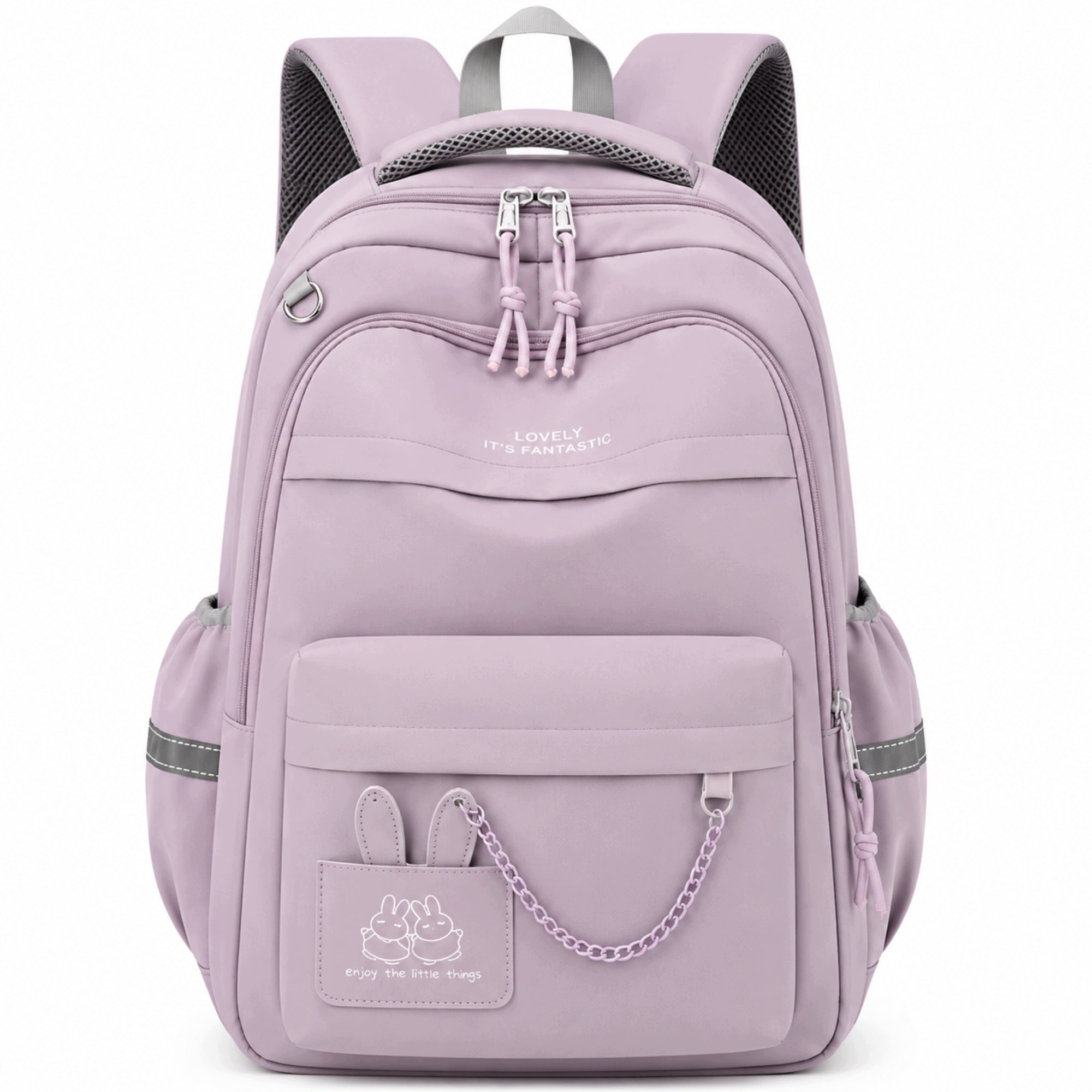 SCHOOL BACKPACK YOUTH SATCHEL ROOMY LARGE PURPLE FOR SCHOOL CLASS 4-6 Manufacturer code PLECAK15_N