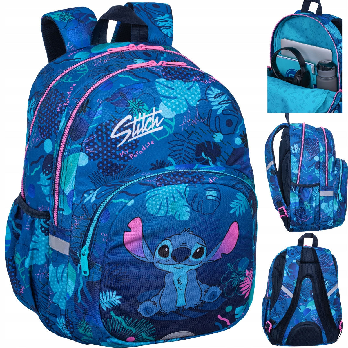 SCHOOL BACKPACK YOUTH SATCHEL STICH STITCH LILO