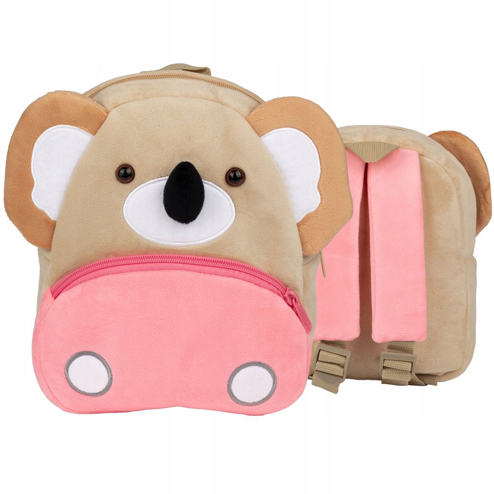 SCHOOL BACKPACK for Girl Boy Preschooler koala PLUSH