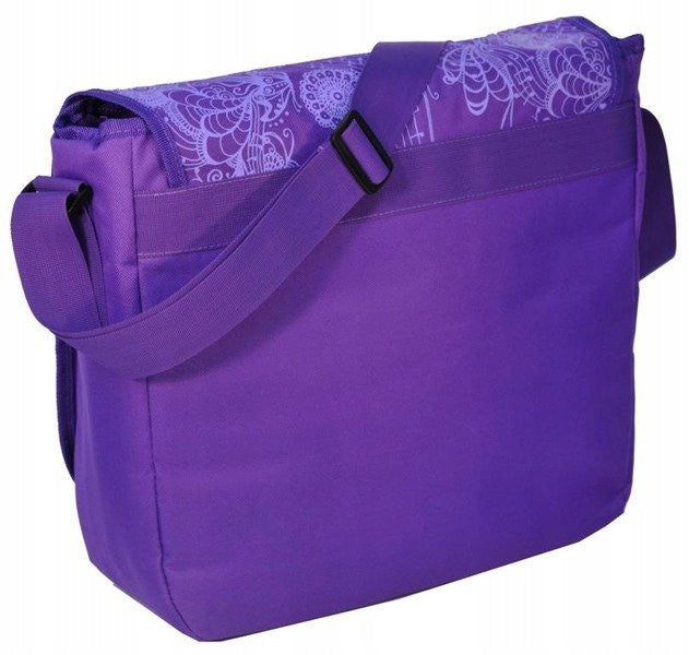 SCHOOL BAG GIRLS HOLDS A4 PURPLE