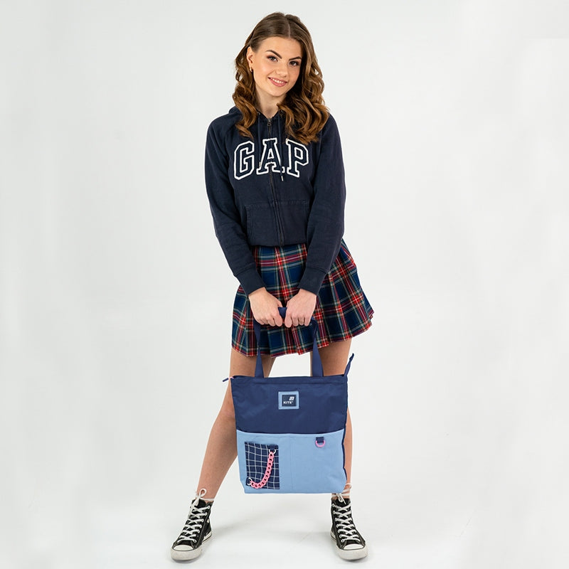 SCHOOL BAG SHOOPER FOR GIRLS BAG BLUE KITE Manufacturer code K25-586-5