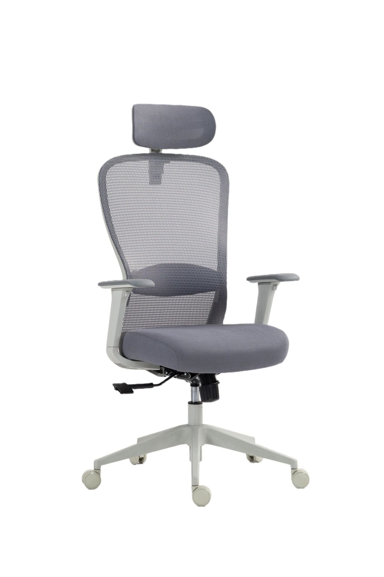 SCHOOL OFFICE SWIVEL CHAIR FB38-FX(GR) GREY OHS CERTIFICATE