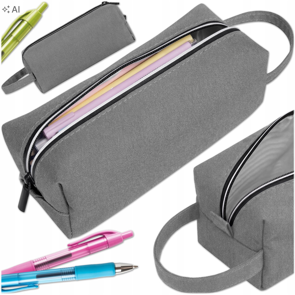 SCHOOL SET BACKPACK PENCIL CASE SCHOOL BAG FOR BOY FOR SCHOOL DARK Packaging status original