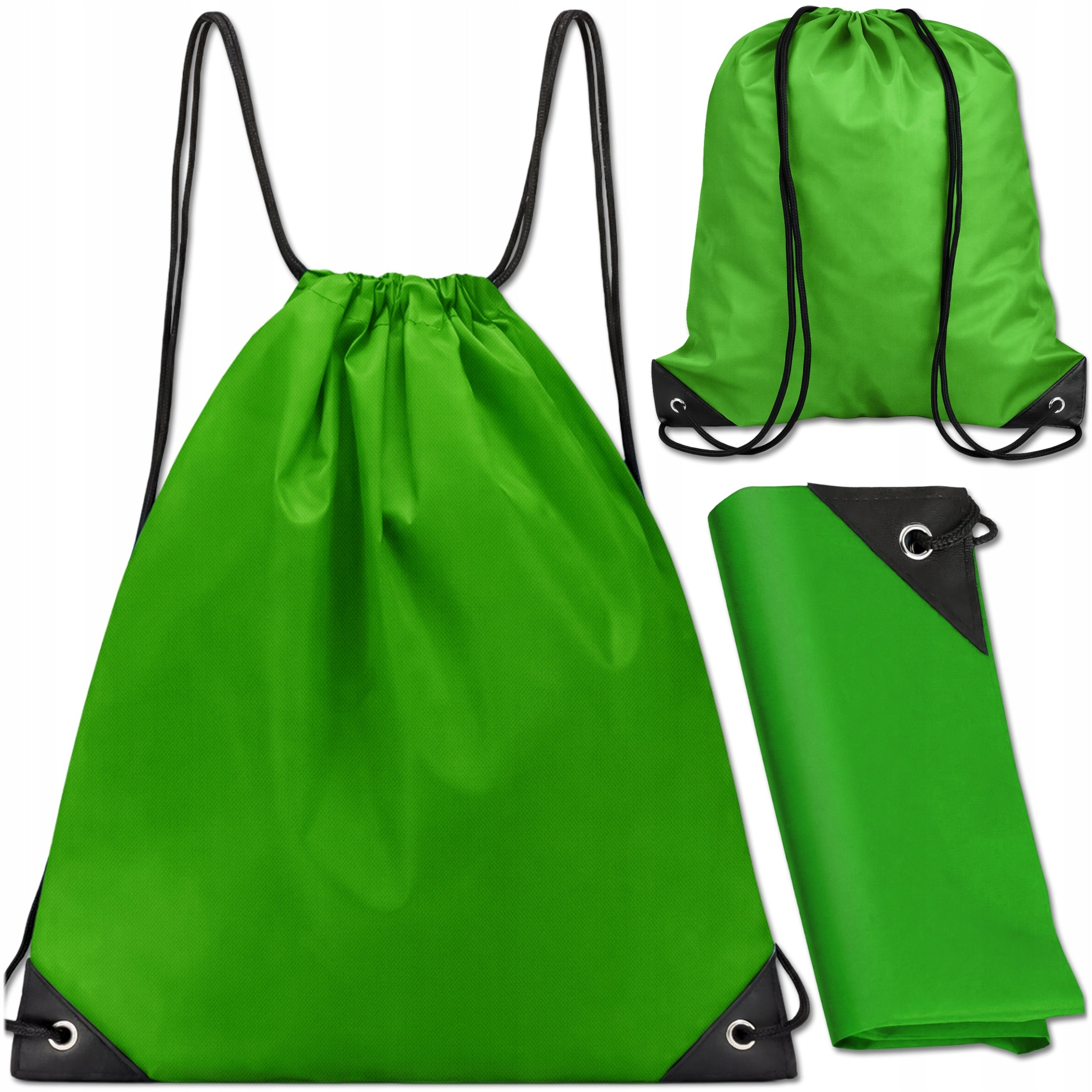 SCHOOL SHOE BAG FOR TRIP WF SHOES BAGPACK GREEN BACKPACK