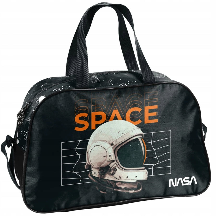 SCHOOL SPORTS BAG FOR SWIMMING POOL WF BLACK NASA SPACE ASTRONAUT
