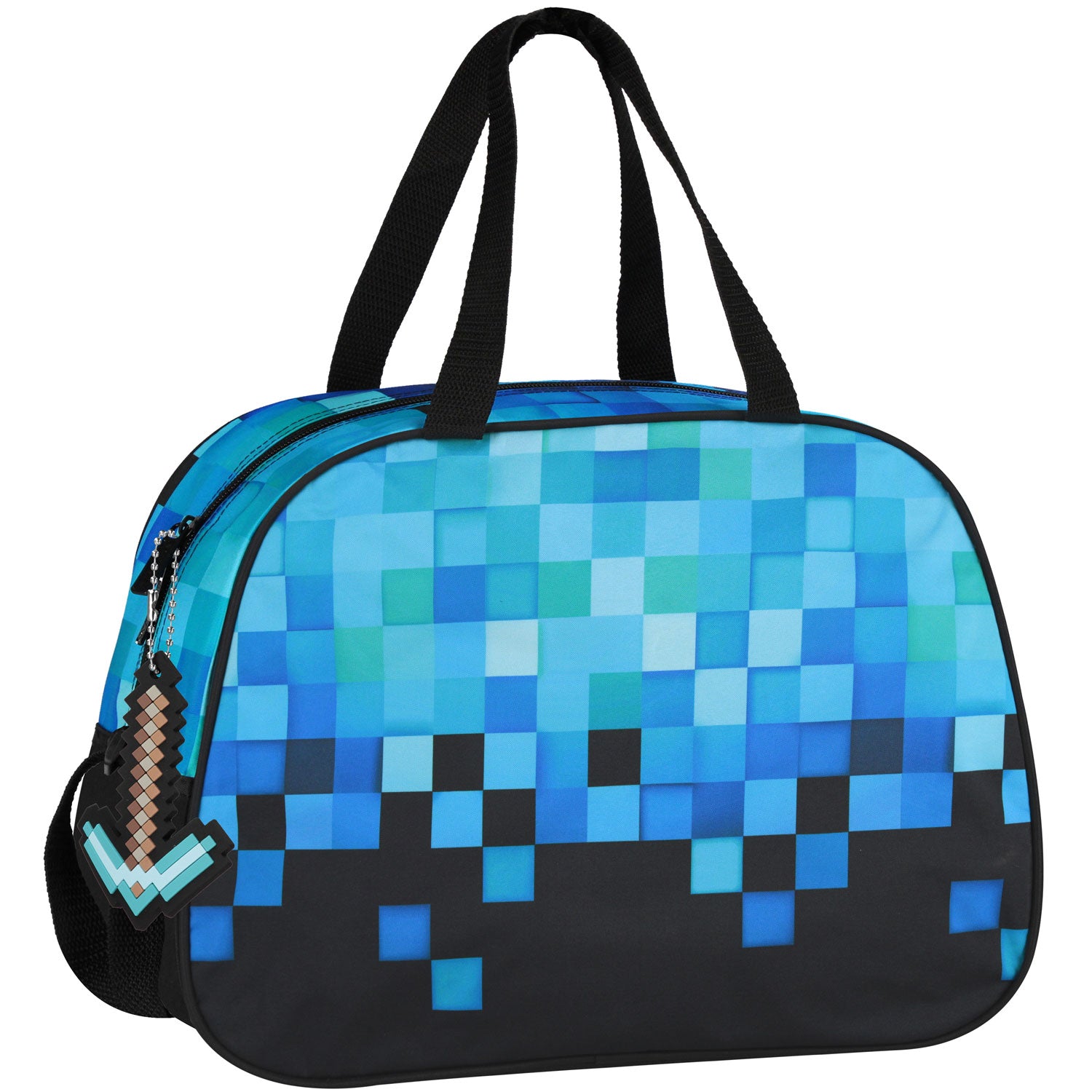 SCHOOL SPORTS BAG FOR SWIMMING POOL WF FOR BOY PIXELS GAME PIXEL BLUE PICKAXE EAN (GTIN) 5905523682649
