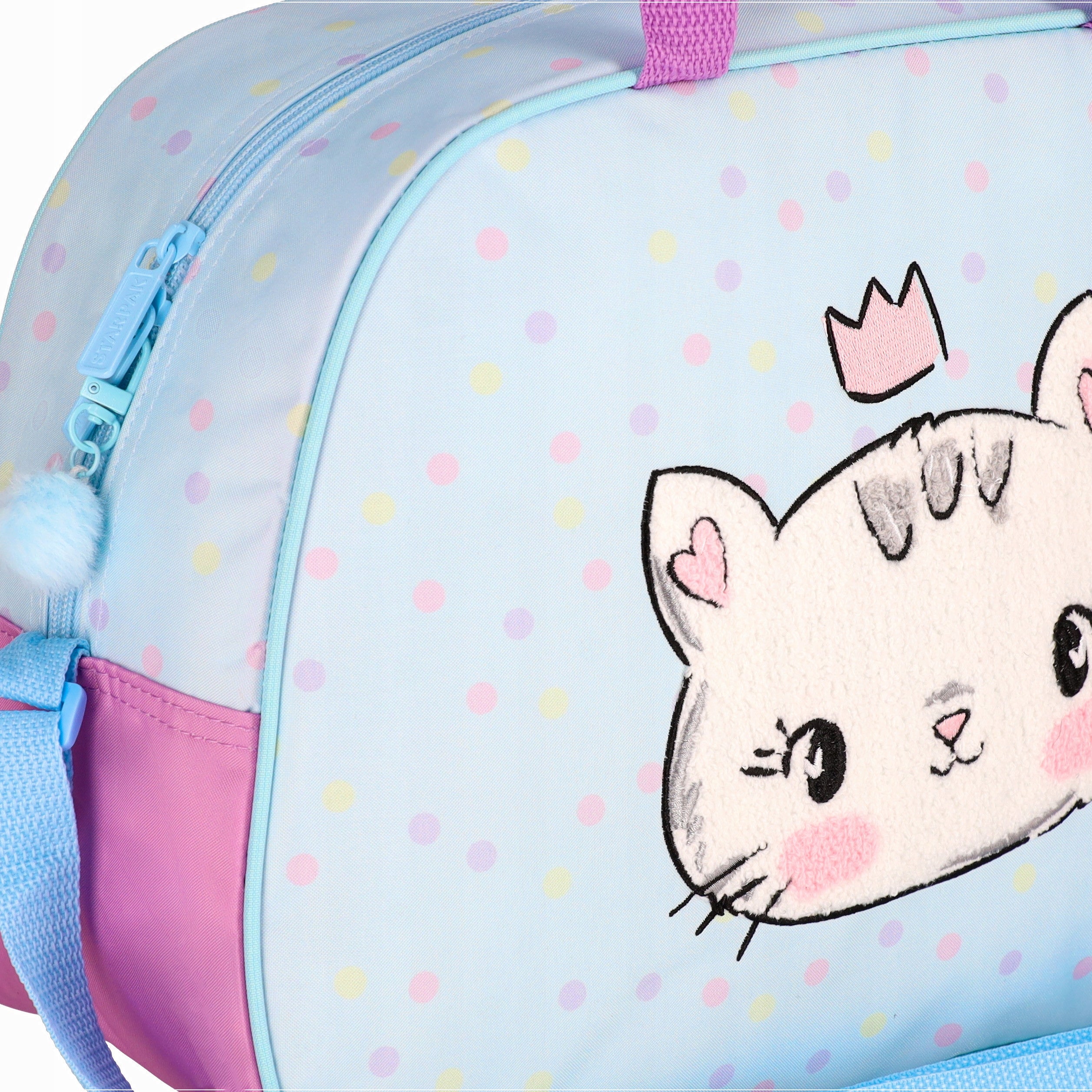 SCHOOL SPORTS BAG FOR SWIMMING POOL WF PLUSH CAT KITTEN FOR GIRL Manufacturer code 576196