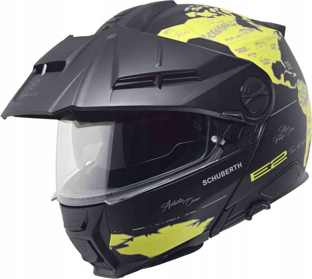SCHUBERTH E2 ATLAS YELLOW jaw helmet r. 55/S
