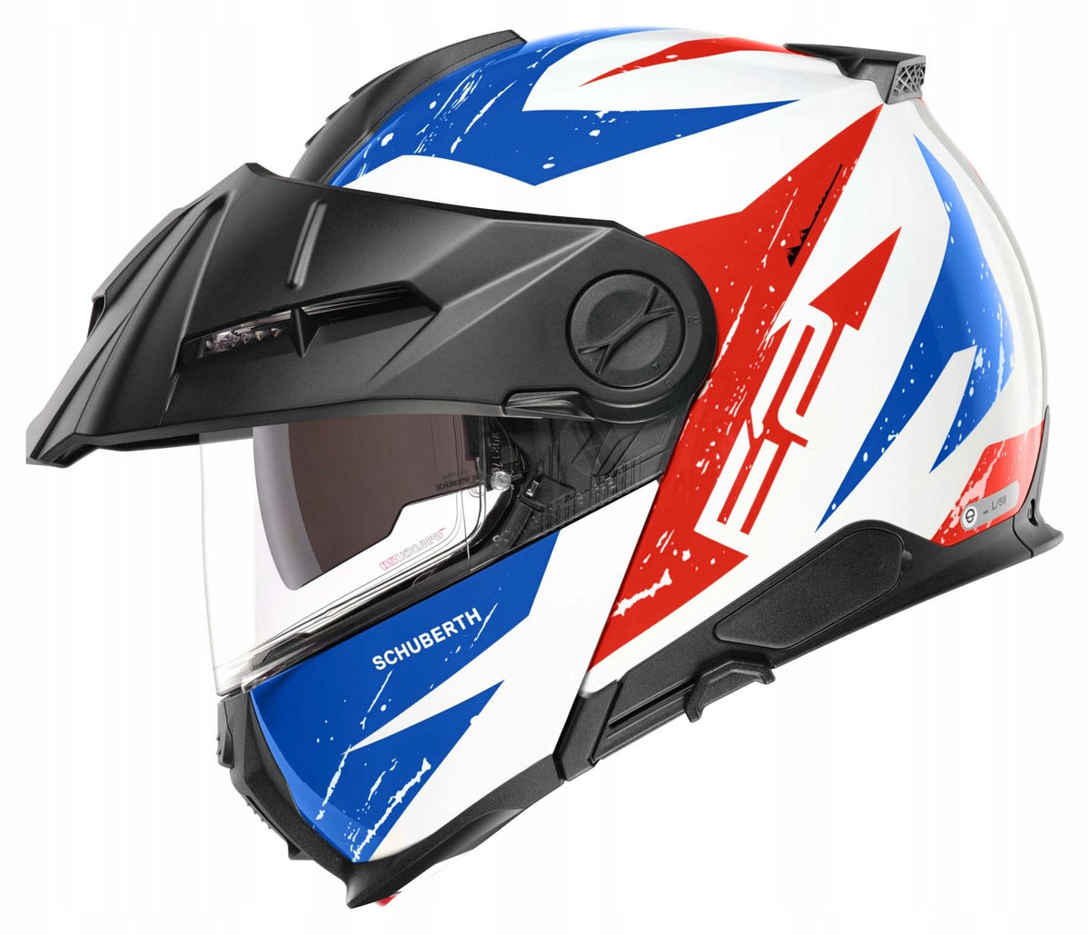 SCHUBERTH E2 Motorcycle Jaw Helmet Off Road Enduro Adventure size XS Packaging status original