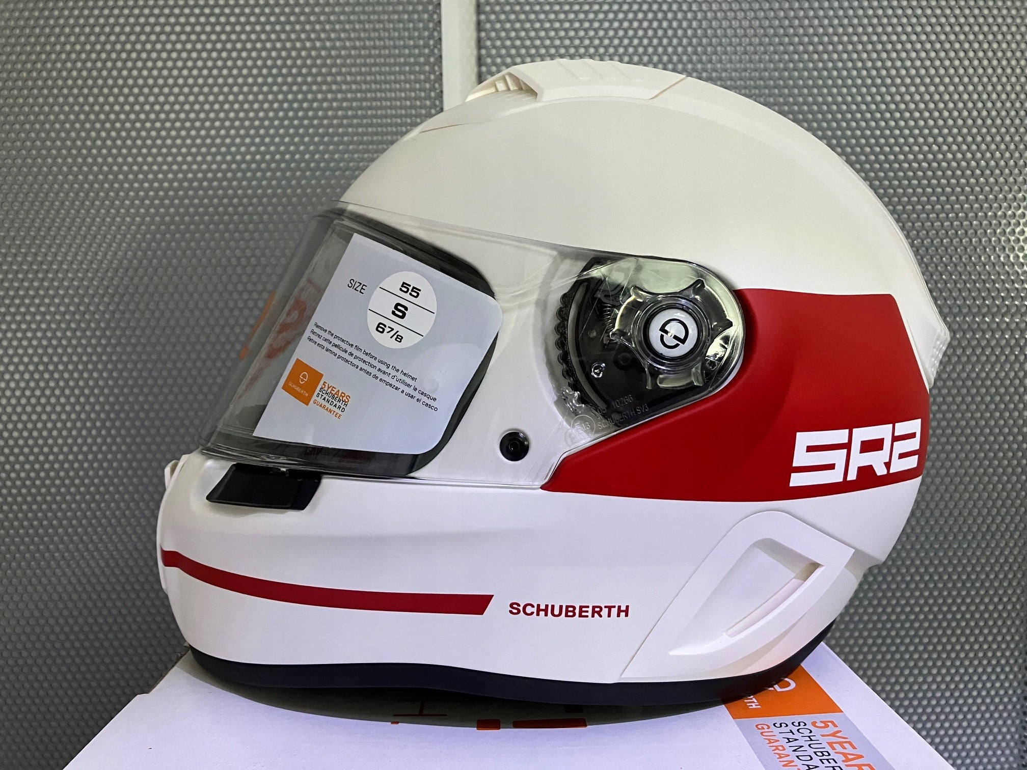 SCHUBERTH SR2 HORIZON RED 55 S HELMET Outlet