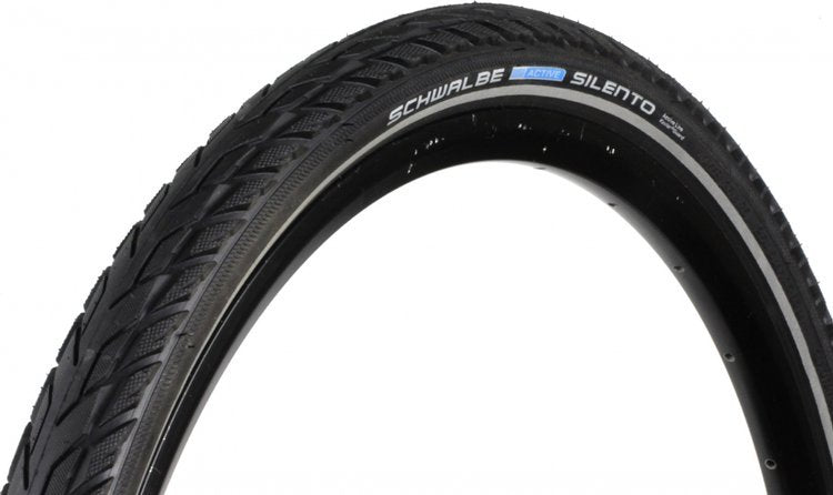 SCHWALBE SILENTO TYRE 28x1.75 REFLEX KEVLAR GUARD Manufacturer code 11100241.01